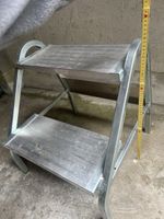 Alu Trittleiter / Bockleiter, 2 Stufen, Top Zustand!