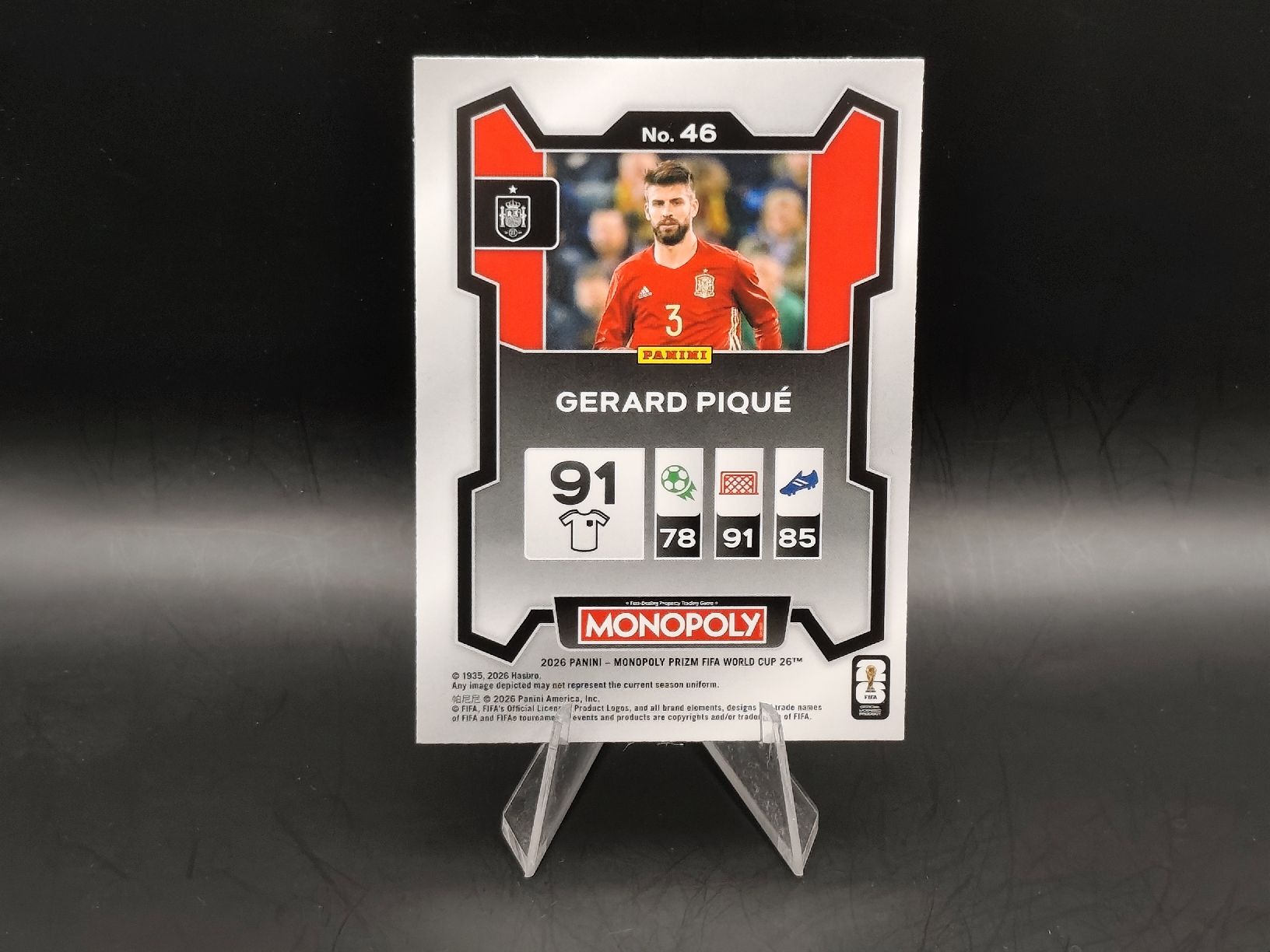 Panini Carte collezionabili: Gerard Pique - Panini Prizm Monopoly - Spanien – Usato da Ostermundigen venduto da DaCards 1