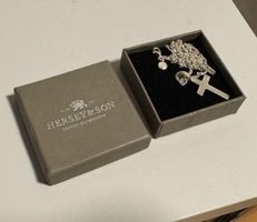 Hersey & Son sterling silver Kreuz Kette