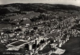 Le Locle. Vue aérienne