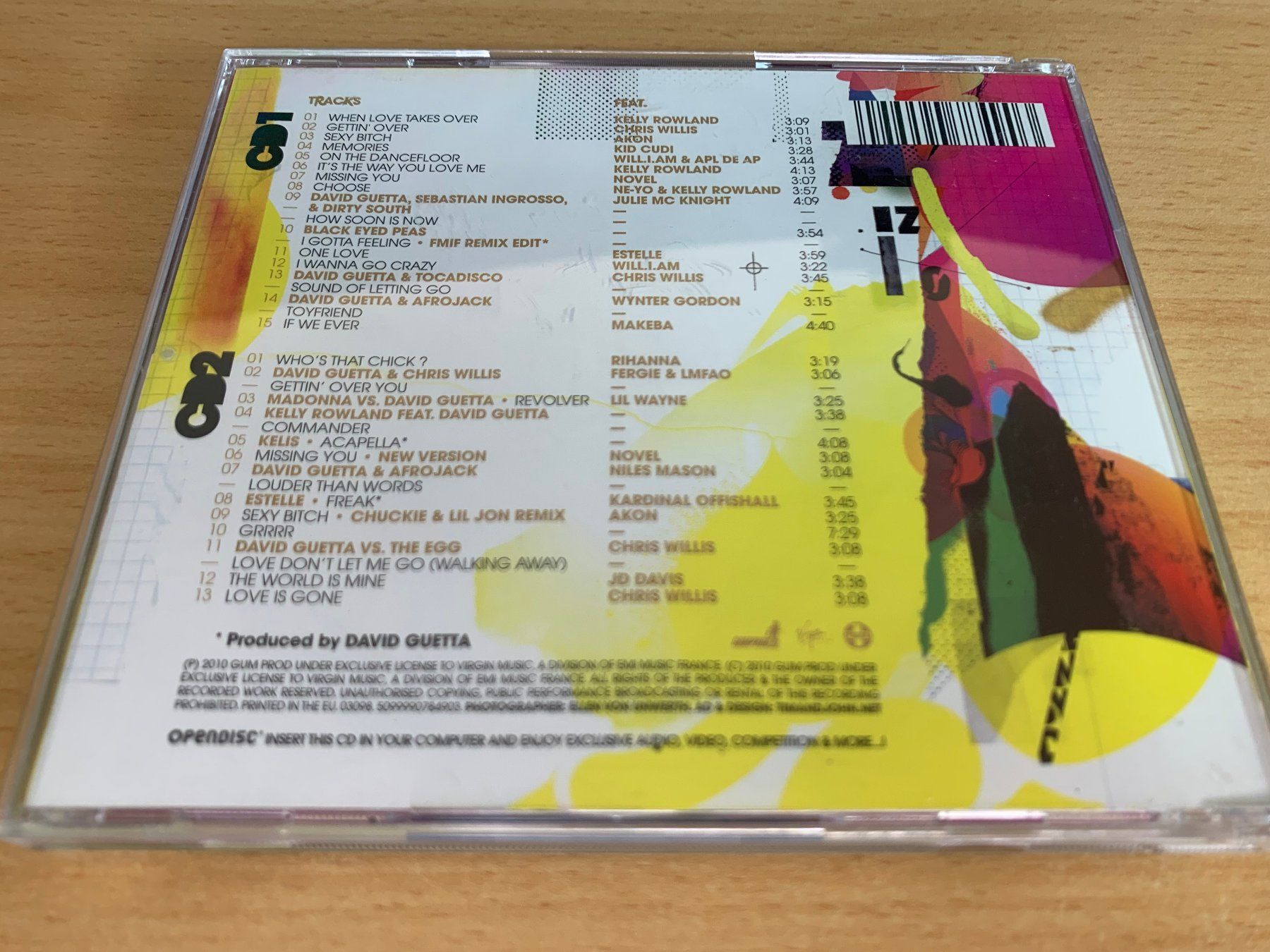 CD: David Guetta – One More Love - 2 CD – Usato da Rikon im Tösstal venduto da Alpenmutz 1