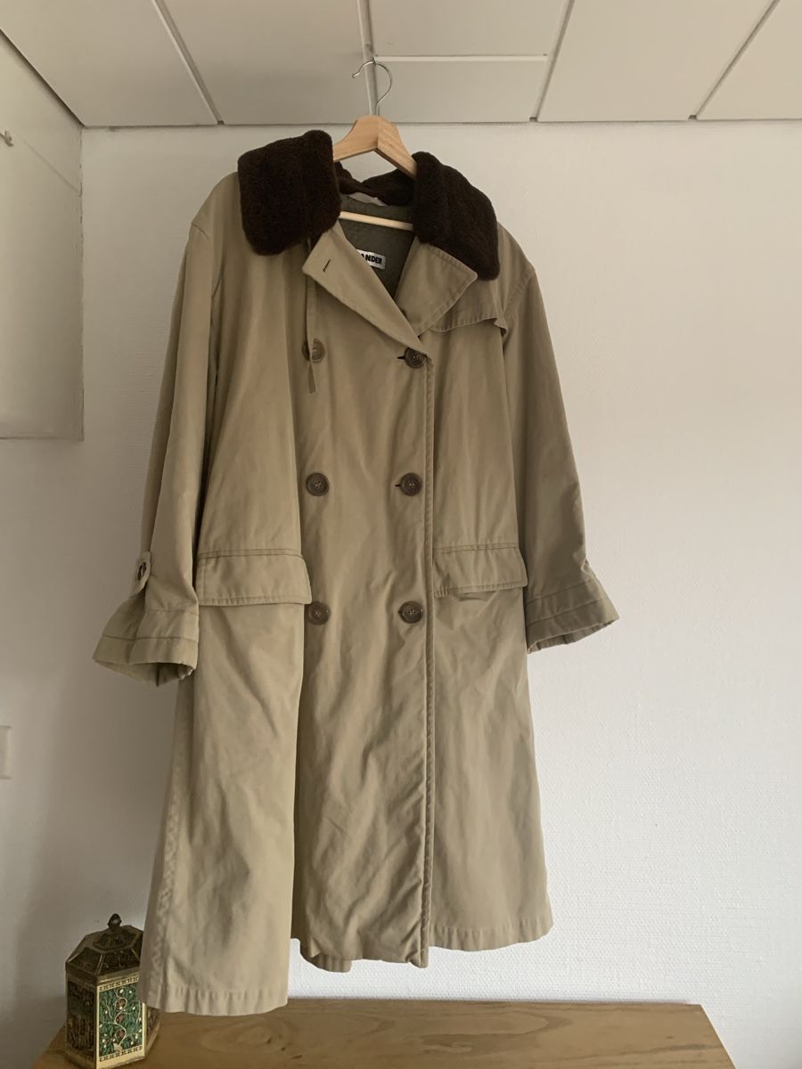 Jil Sander Cappotti: Jilsander Trenchcoat Fell Design – Usato da Neukirch (Egnach) venduto da ginger34