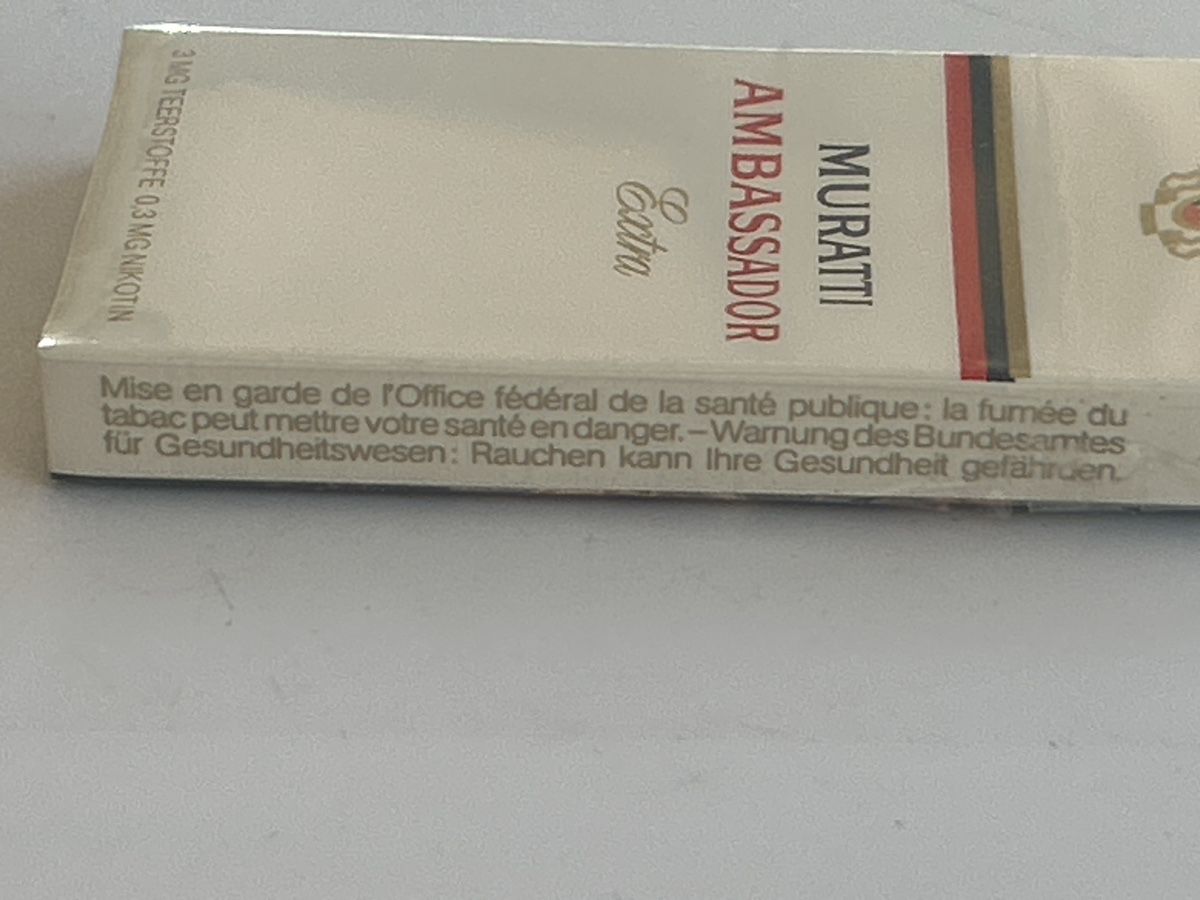 Tabac à priser: Muratti Ambassador Extra Zigaretten (S27) – Neuf (Voir description) à Neuenhof par bro_9zsg 4