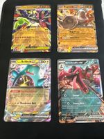 Pokemon 4x EX Karten Englisch NM