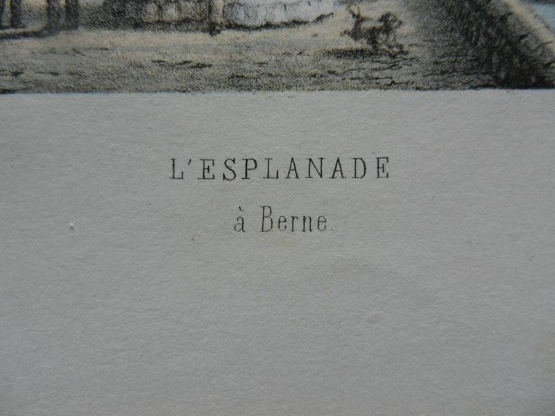Gravures: Bern l'esplanade – D'occasion à Risch par Rischli15 3