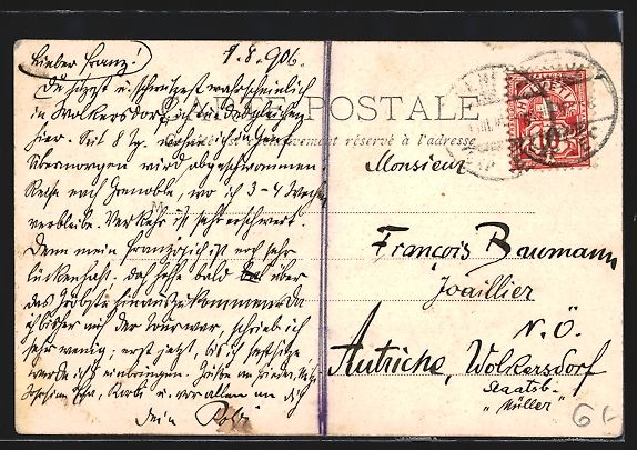 Cartoline postali: Geneve, Hotel Pension Frey, Panorama et  – Usato da Berlin venduto da bartko-reher 1