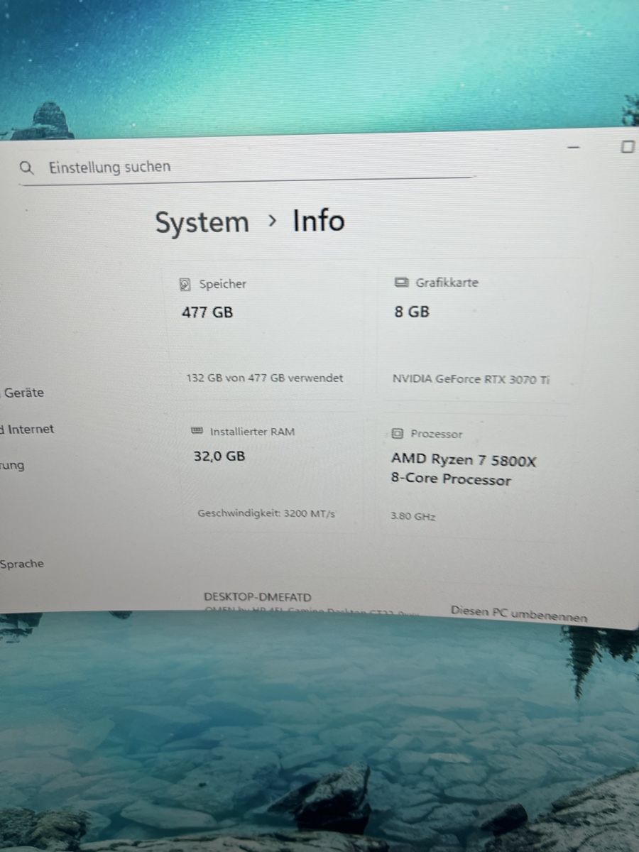 PCs: Gaming PC OMEN 45L – Neu (gemäss Beschreibung) aus Basel von zar_792n 1