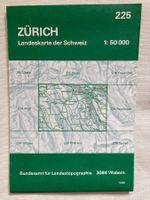 Zürich, Landeskarte 1:50'000,  1988