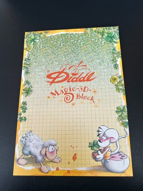 Blocs de correspondance: Diddl Magic-3-D Block A5, Nummer 309 – D'occasion à Kloten par Monkell