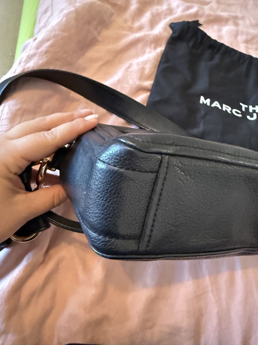Marc Jacobs Borse: Marc Jacobs Snapshot Camera Bag Black Leather Used – Usato da Winterthur venduto da LeLe0606 9
