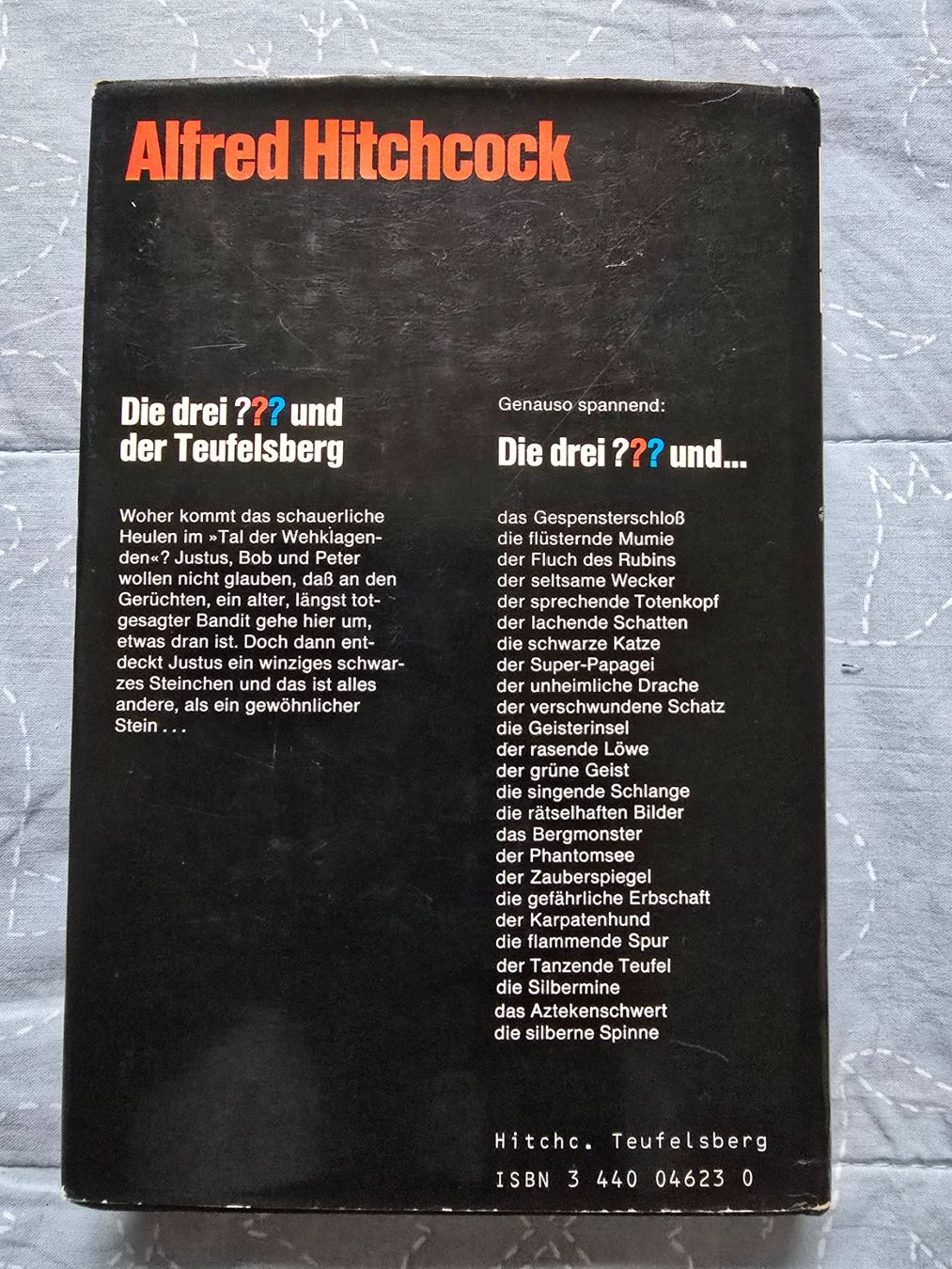 Libri: Die drei Fragezeichen ??? - und der Teufelsberg – Usato da Luzern venduto da silvermoon12 1