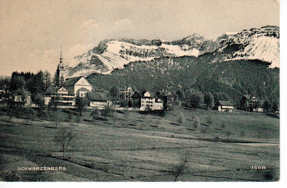 Cartoline postali: Schwarzenberg 1914 – Usato da Wolhusen venduto da Curver9