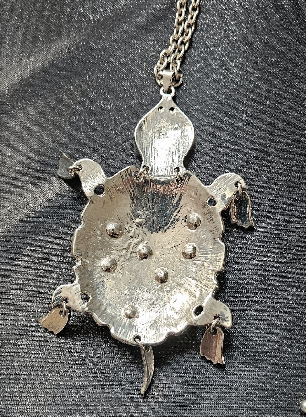 Catenine: Schöne Schildkröten Halskette mit Schmucksteinen – Usato da Wangen b. Olten venduto da ErikaK06 4