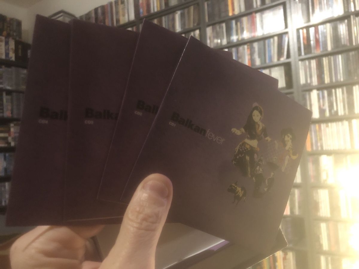 CD: Balkan Fever - 4 cds – Nuovo (secondo la descrizione) da Lausanne venduto da fransadpop 2