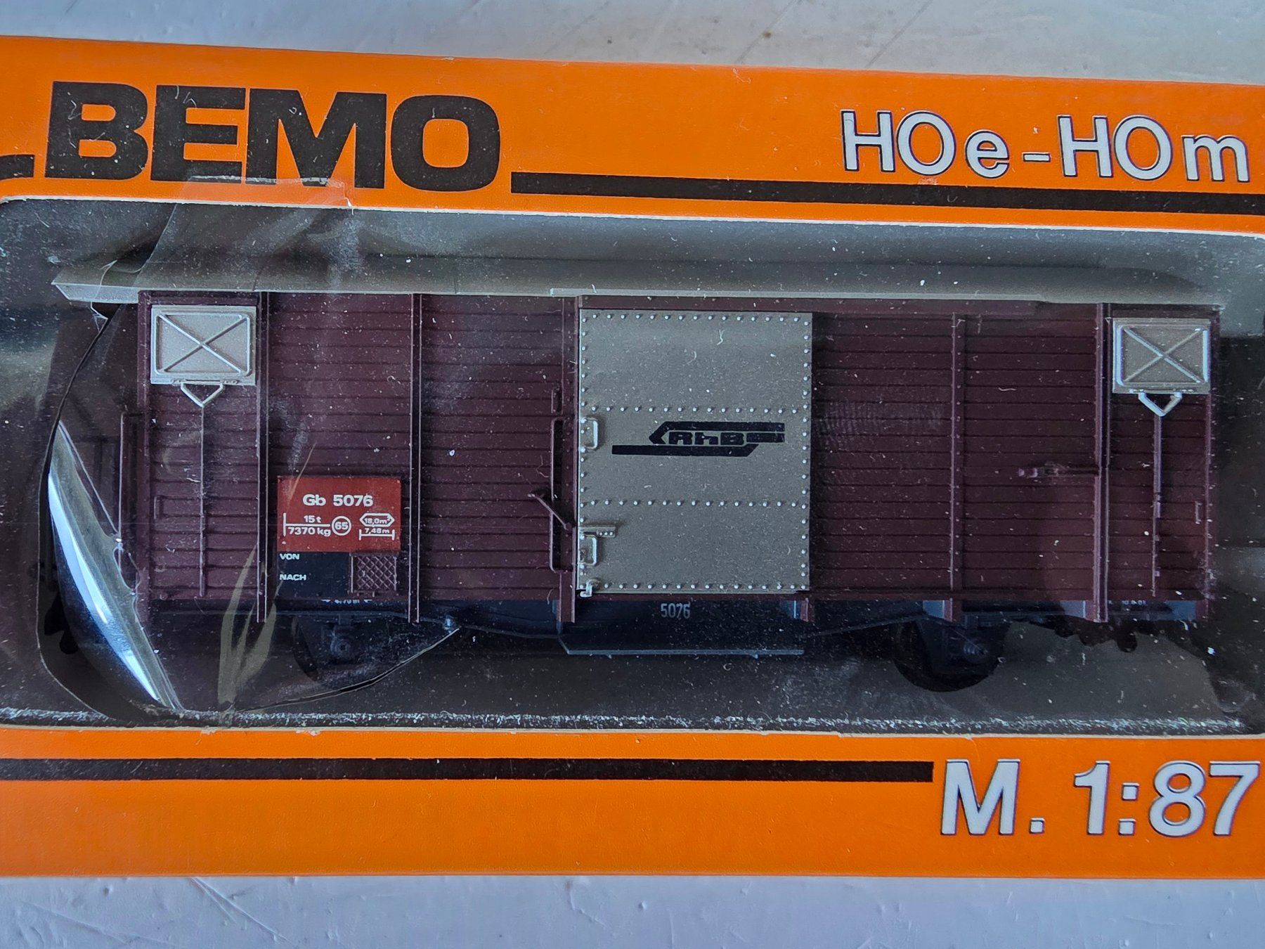 Bemo Modellini di ferrovie: 6 Stück verschiedene RhB Güterwagen – Nuovo (secondo la descrizione) da Seuzach venduto da Loeckeli01 2