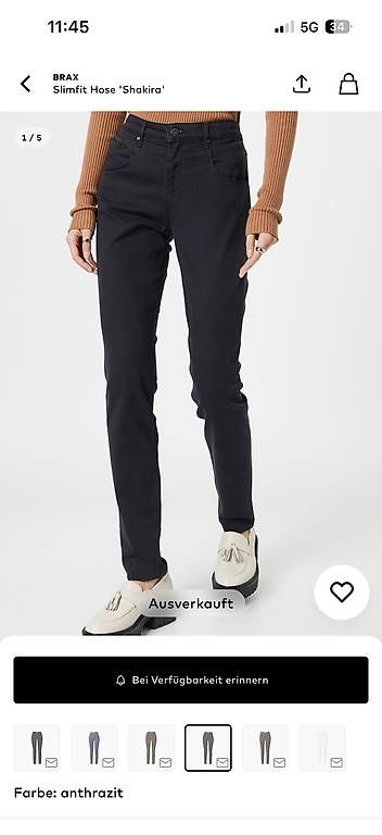 Brax Jeans: Jeans Brax Grösse 44 - schwarz – Usato da Muhen venduto da jol_ina00 3