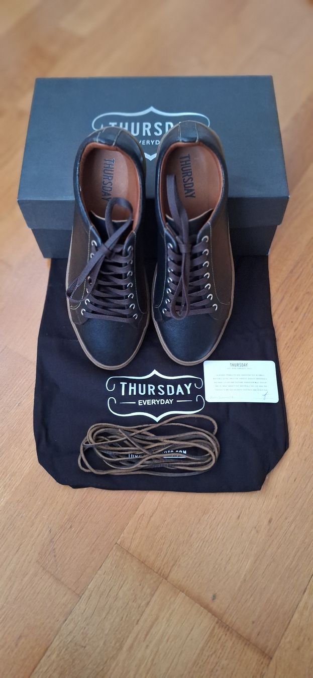 Scarpe da uomo: Stylische Thursday Sneakers Gr. 9 – Nuovo e nell'imballaggio originale da Wettingen venduto da eginni