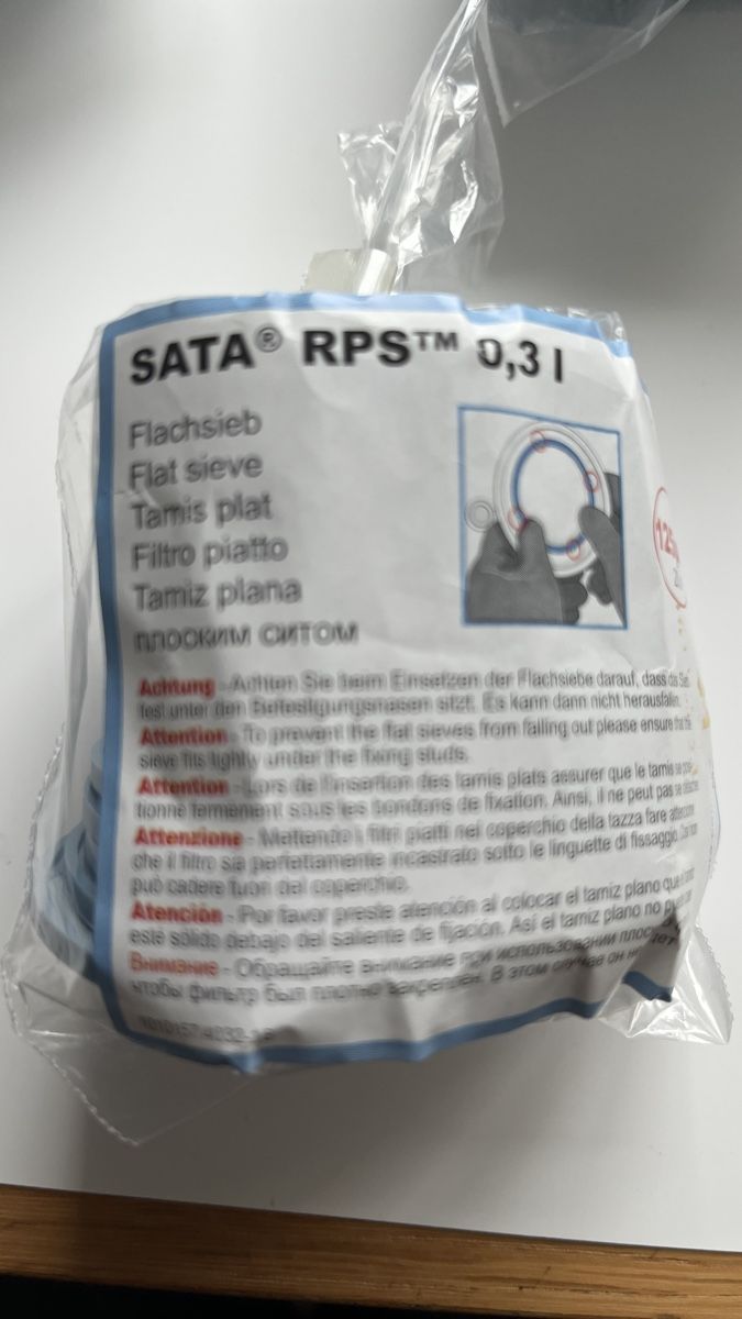 Tutti gli attrezzi: SATA Flachsieb 125mu – Nuovo (secondo la descrizione) da Unterkulm venduto da Swissbmwdriver 1
