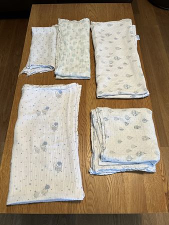 5x Baby Musselin Tücher