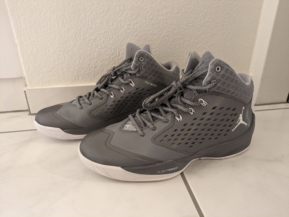 Jordan Rising High Cool Grey (Basketballschuhe) (Neu (gemäss ...