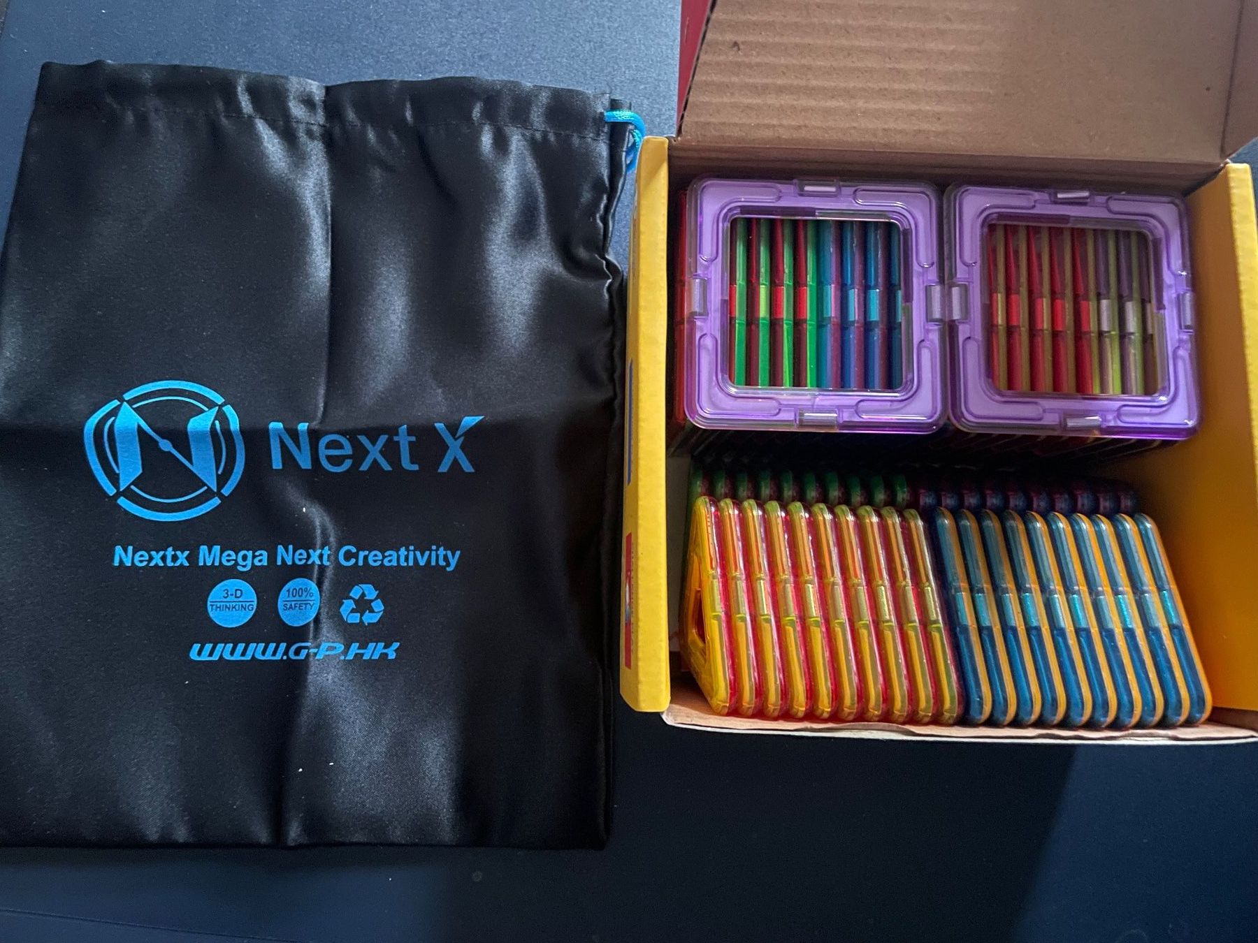Giocattoli: NextX Mega Next Creativity Magnetbaukasten/Neu/OVP – Nuovo e nell'imballaggio originale da Volketswil venduto da rubin74 3