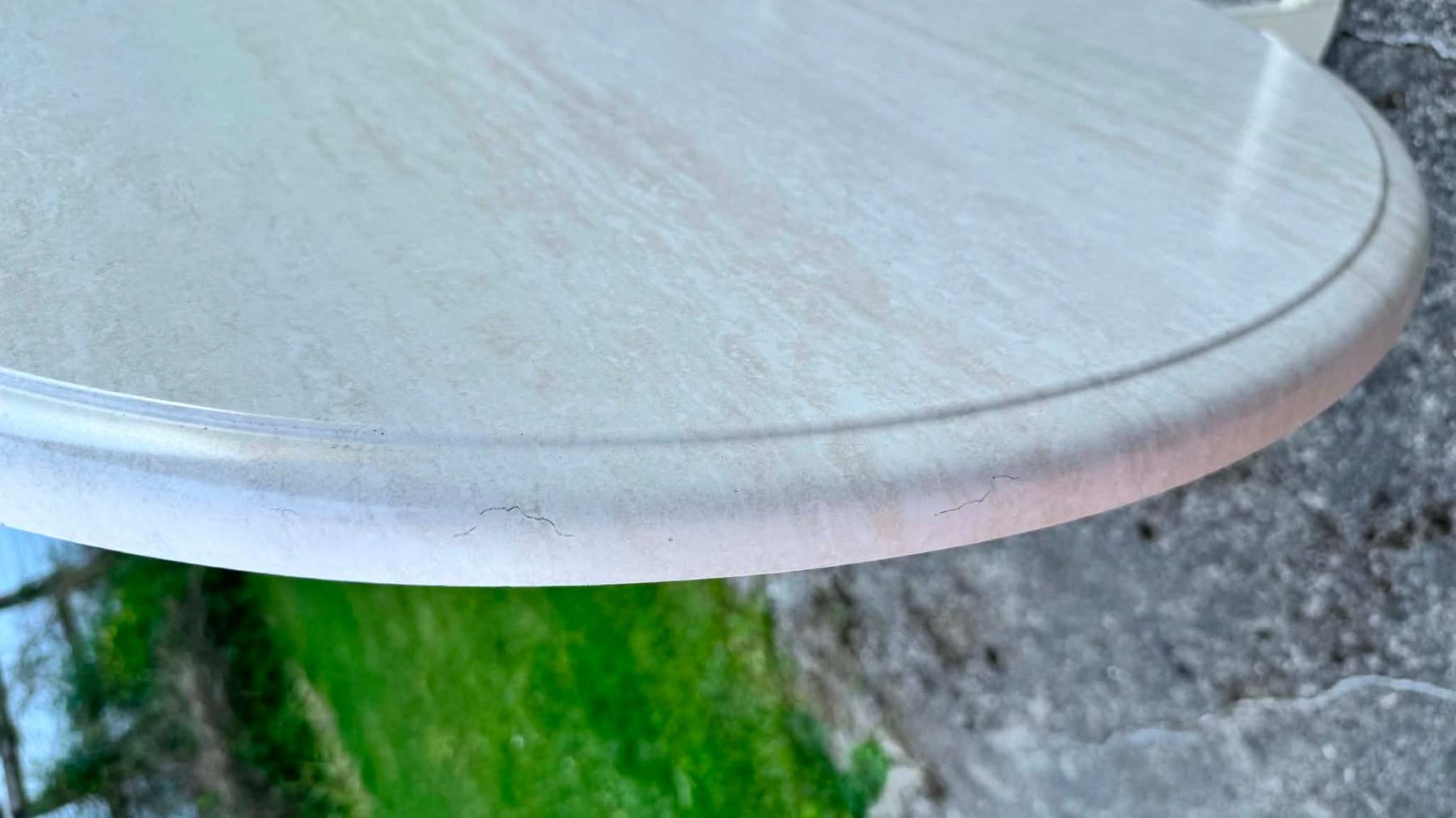 Set di tavolo e panche: Gartentisch von Mazuvo, mit Stühlen – Usato da Schönenberg an der Thur venduto da ottawa06 4