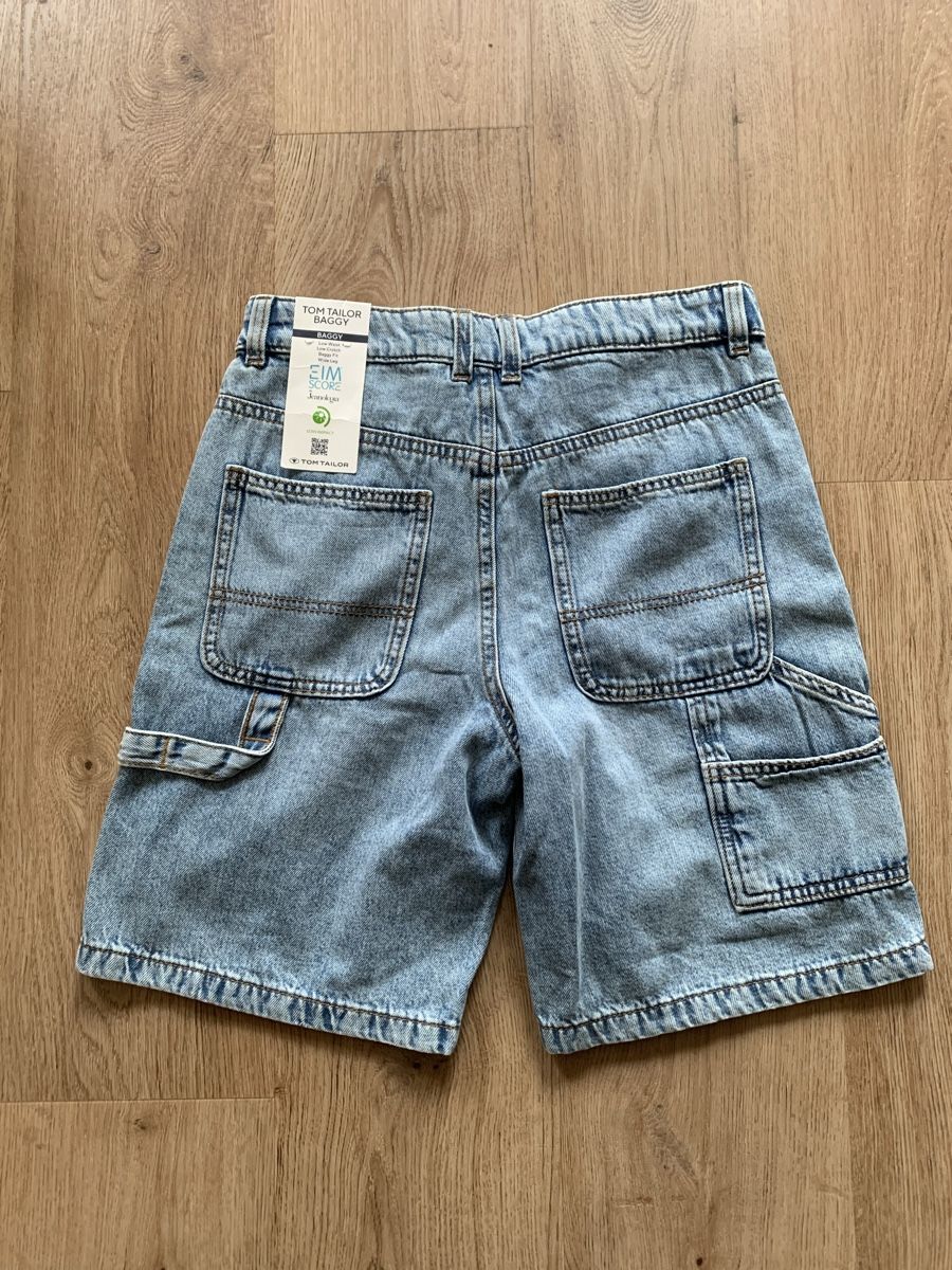 Tom Tailor Hosen: Short en jean style baggy Tom tailor – Neu und originalverpackt aus Genève von rez_c6c6 1