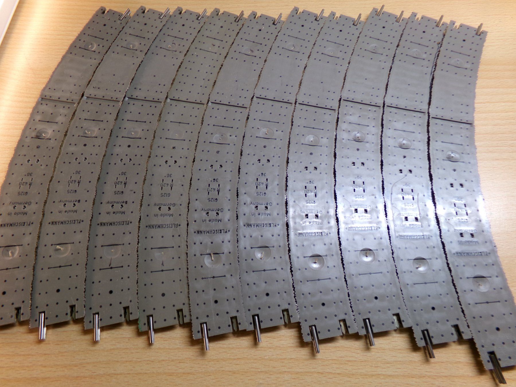 Fleischmann Modelleisenbahnen: Fleischmann H0 Profigleis 10x6125 – Gebraucht aus Hombrechtikon von Se9 5