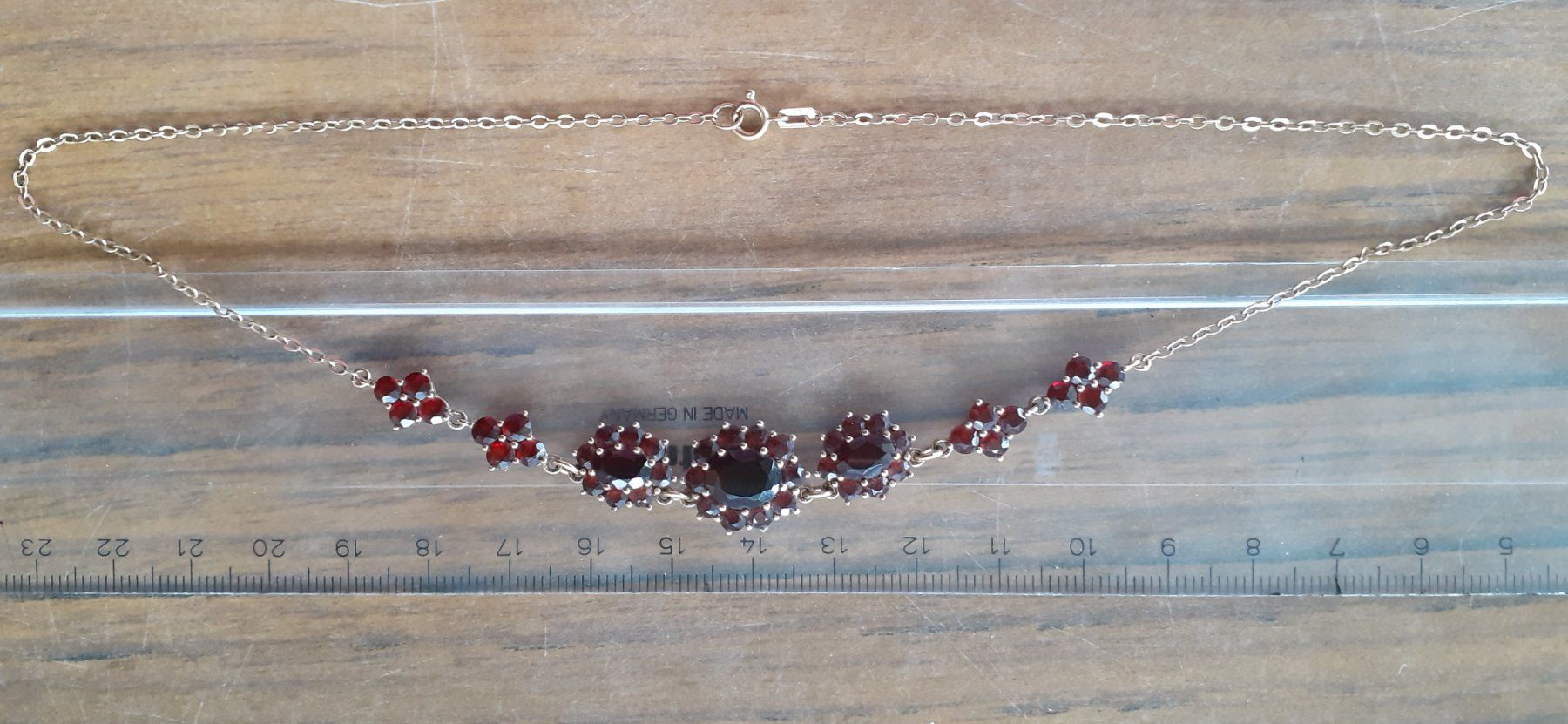 Catenine: antikes Collier Granate – Usato da Mörschwil venduto da antiksalon21 5