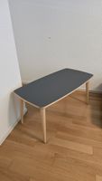Premium IKEA Couchtisch, grau/Holz, skandi-Stil - wie neu
