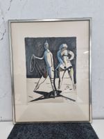 "Jongleure" Lithographie von Alexander Zschokke Aufl.100/125