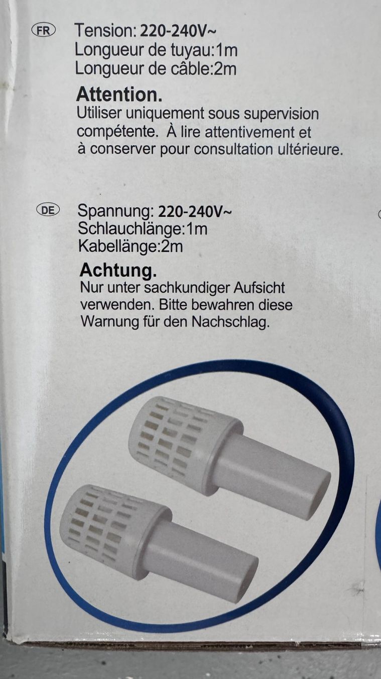 Accessoires de piscine: Filterpumpe für Pool – D'occasion à Schangnau par Rabbits02 1
