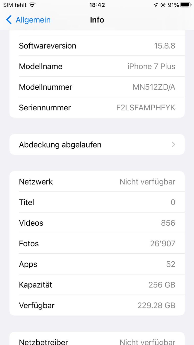 Apple Telefoni cellulari / Smartphones: Apple iPhone 7 Plus 256GB Jet Black mit Originalverpackung – Usato da Wetzikon ZH venduto da BackToRetro 5