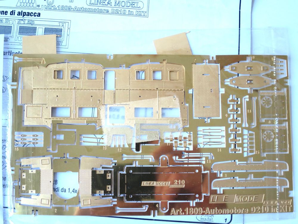 LINEA MODEL KIT Tm BREUER SBB CFF , AUTOMOTRICE BADONI (Neuf avec ...