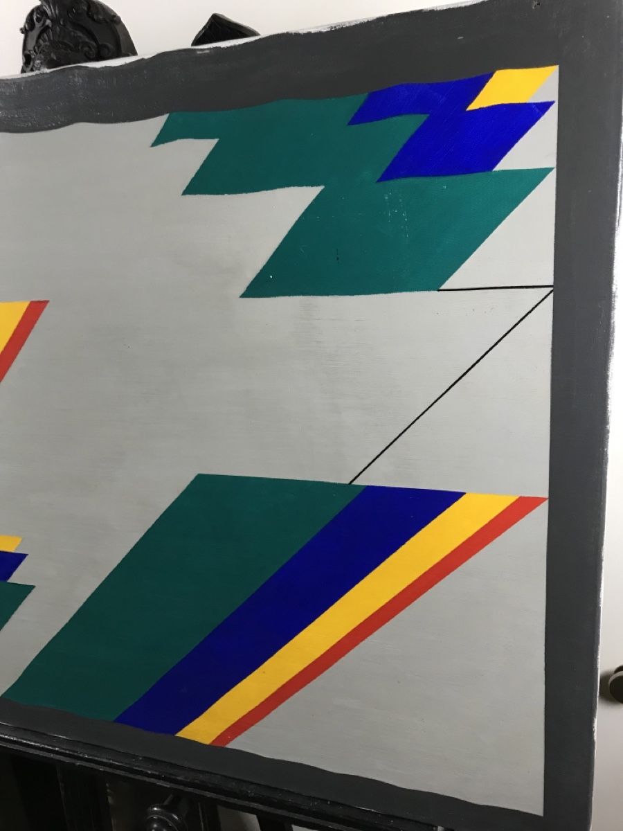 Dipinti: Konkrete Kunst Anton Zuric – Usato da Wolfhalden venduto da SecondAntique 1