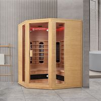 30151 Infrarotkabine NEAPEL E150K mit LED & Keramikstrahler