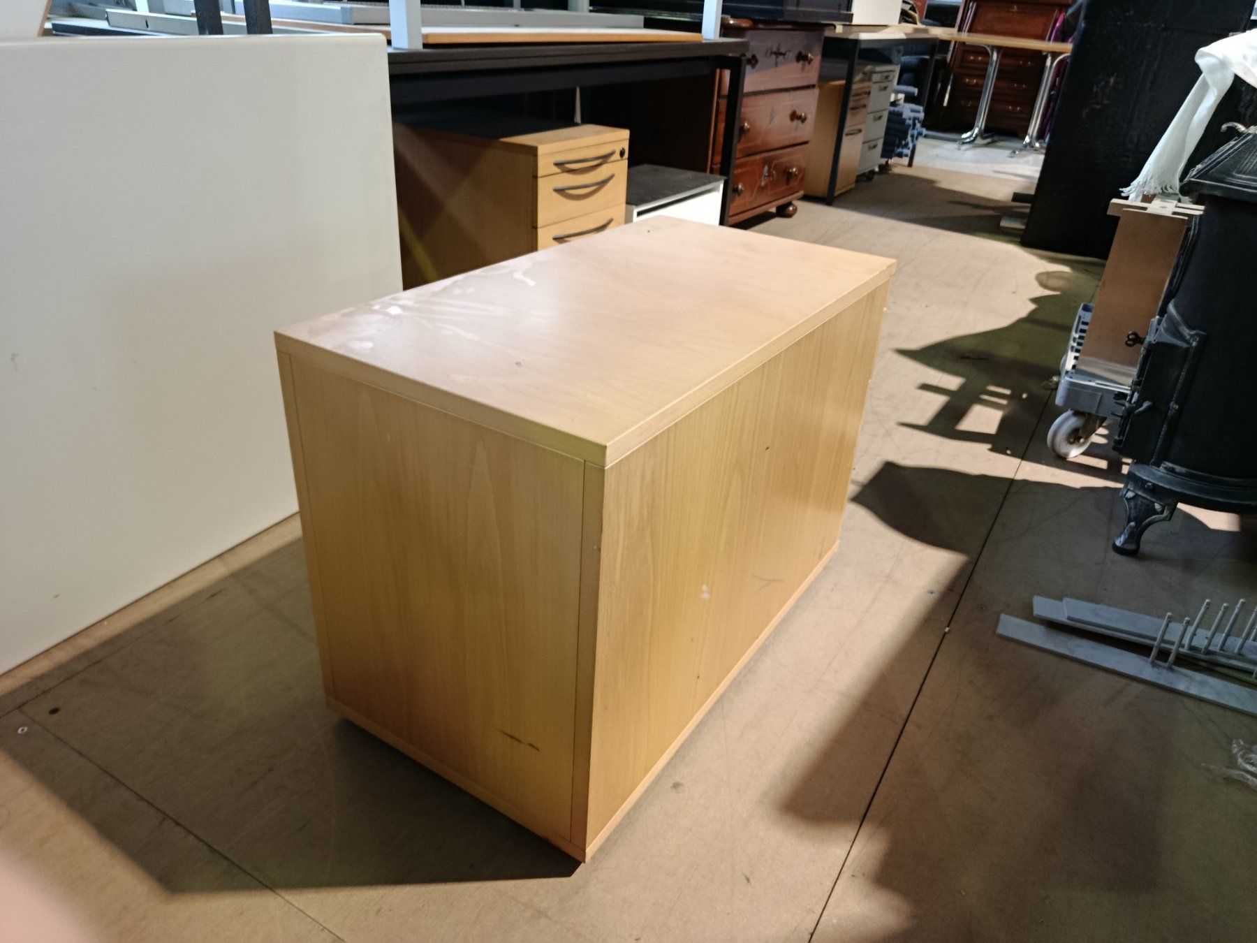Korpus: Rollcontainer Holzoptik mit drei Schubladen gebraucht – Gebraucht aus Münchenstein von tsp01 6