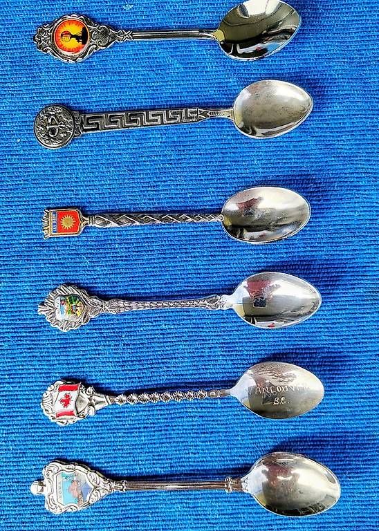 Cucchiai: 6 Souvenierlöffel – Usato da Hinterkappelen venduto da Fly-Enjoy