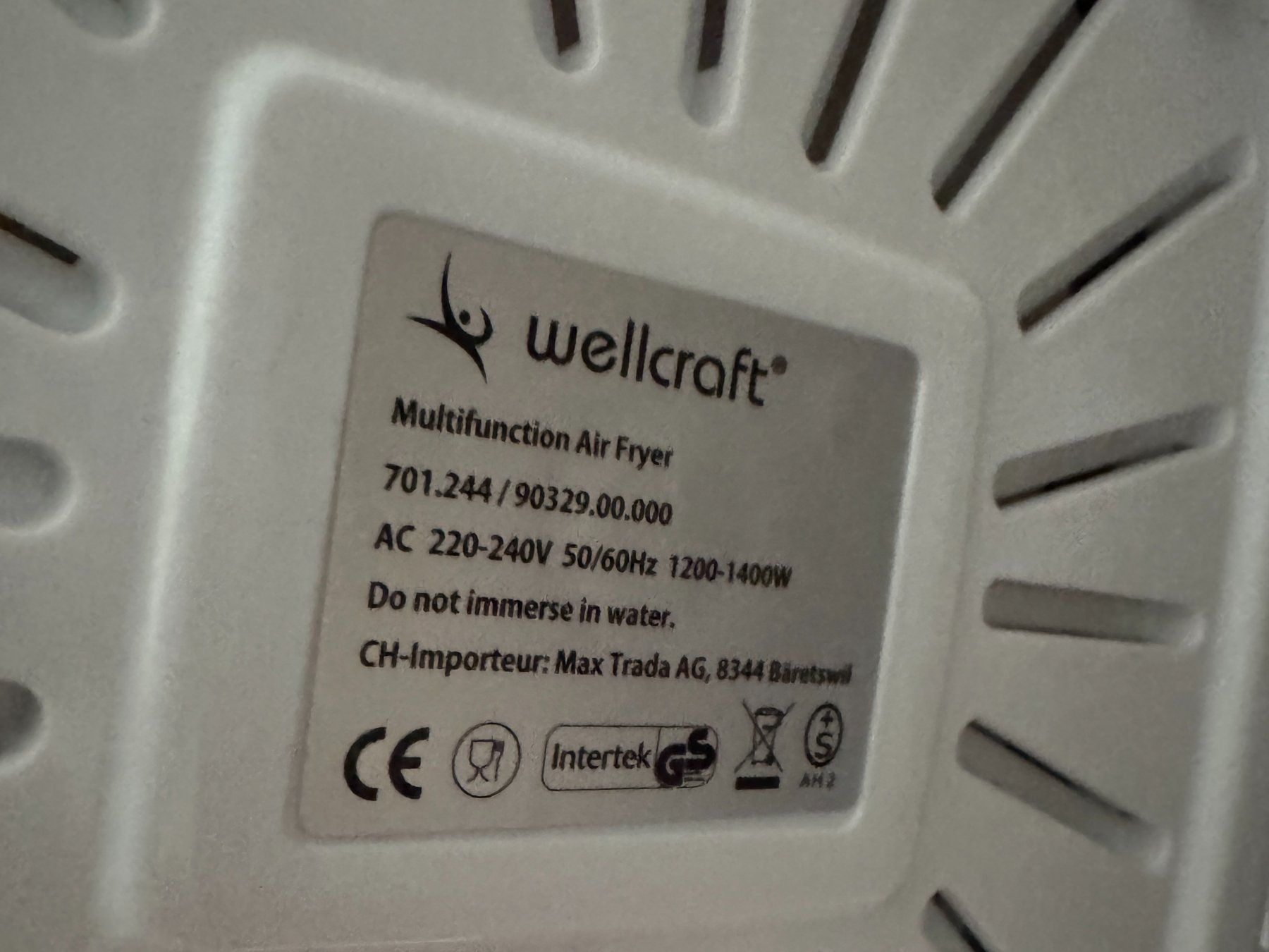 Wellcraft Appareils de cuisine: Wellcraft Multifunction Air Fryer – D'occasion à Collex par commander31 3