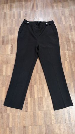 Next Hose, Schwarz, Grösse 38, Straight Fit