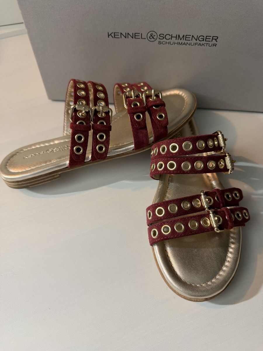 Kennel + Schmenger Scarpe da donna: Mules Kennel & Schmenger bordeaux taille 40  – Nuovo e nell'imballaggio originale da Brügg BE venduto da Goob 2