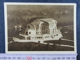 DORNACH GOETHEANUM SO FLIERGERAUFNAHME WALTER MITTELHOLZER
