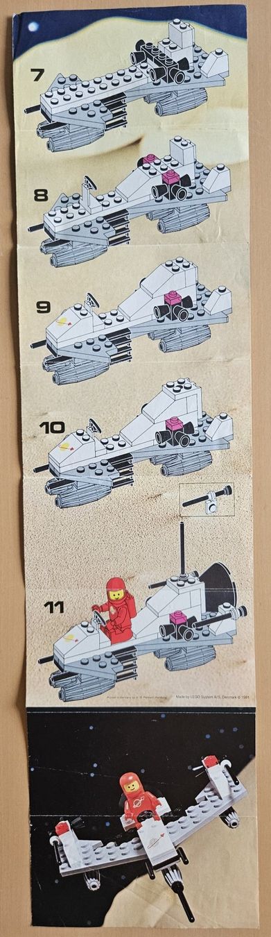 Lego Giocattoli: Lego Space 6842 - kleines Space Shuttle (1981) – Usato da Schaffhausen venduto da asyouwestley 2