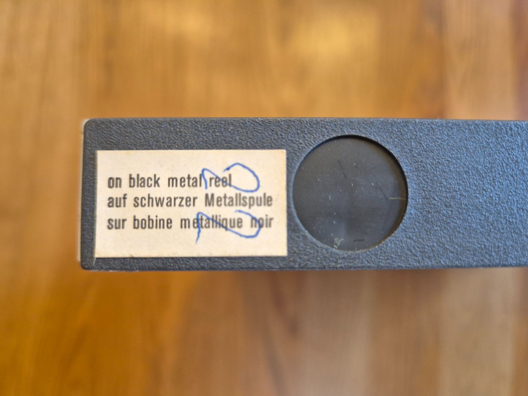 Revox Apparecchi a nastro: Revox Tonbandspule, Metal Schwarz – Usato da Winkel venduto da Heuresis 2
