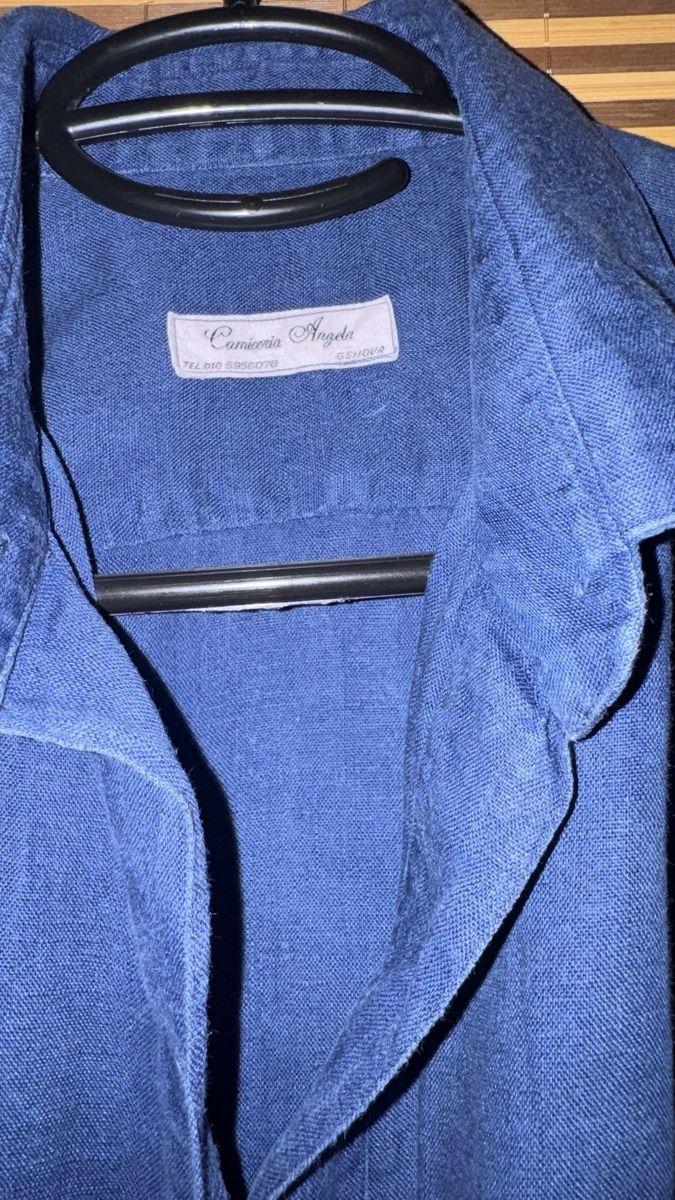 Kleider: Leinenkleid blau, 42 – Gebraucht aus Gümligen von morticiaaddams 1