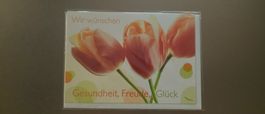 Grusskarte mit Umschlag