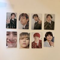 BTS V Taehyung photocards dicon