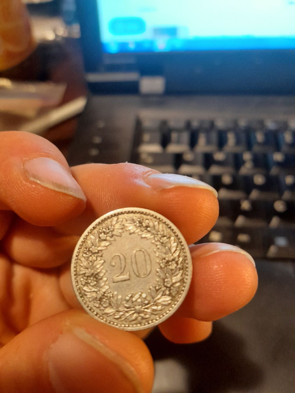 Tutti le monete: Pièce rare 20 centimes Confédération 1885 Suisse! – Usato da Marly venduto da globetrotter1723 1