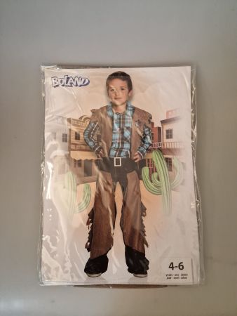 Cowboy Kinderkostüm  (4-6 J.) Neu!