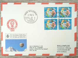 TR10 Enveloppe + Timbre Suisse 1986